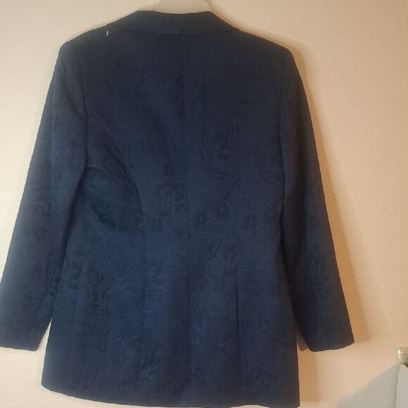 Malina's Blue Blazer Classic Suit Jacket size 10 - Picture 5 of 7